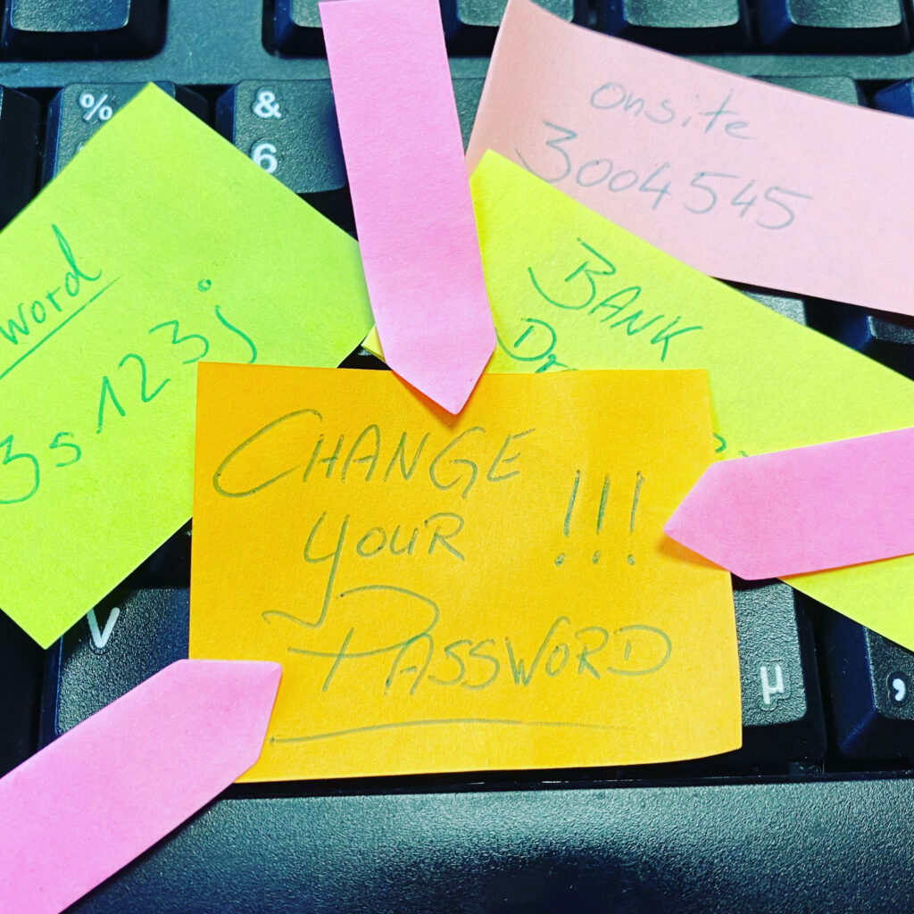 Change your password